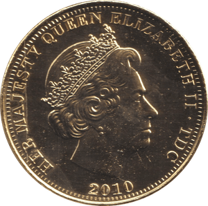2010 ONE CROWN HORATIO NELSON BU - WORLD COINS - Cambridgeshire Coins