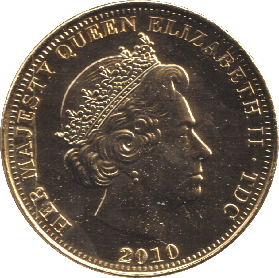 2010 ONE CROWN HORATIO NELSON BU - WORLD COINS - Cambridgeshire Coins