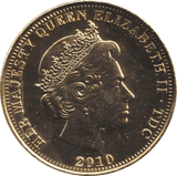 2010 ONE CROWN HORATIO NELSON BU - WORLD COINS - Cambridgeshire Coins