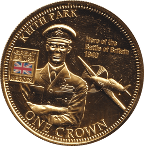 2010 ONE CROWN KEITH PARK F64 - Crown - Cambridgeshire Coins