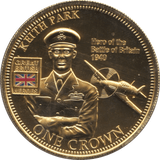 2010 ONE CROWN KEITH PARK - WORLD COINS - Cambridgeshire Coins