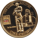 2010 ONE CROWN THE LONE SOLDIER F58 - Crown - Cambridgeshire Coins