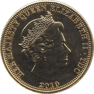 2010 ONE CROWN TRISTAN DA CUNHA F173 - WORLD COINS - Cambridgeshire Coins