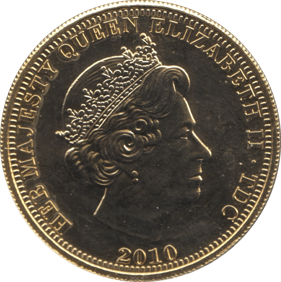 2010 ONE CROWN TRISTAN DA CUNHA F173 - WORLD COINS - Cambridgeshire Coins