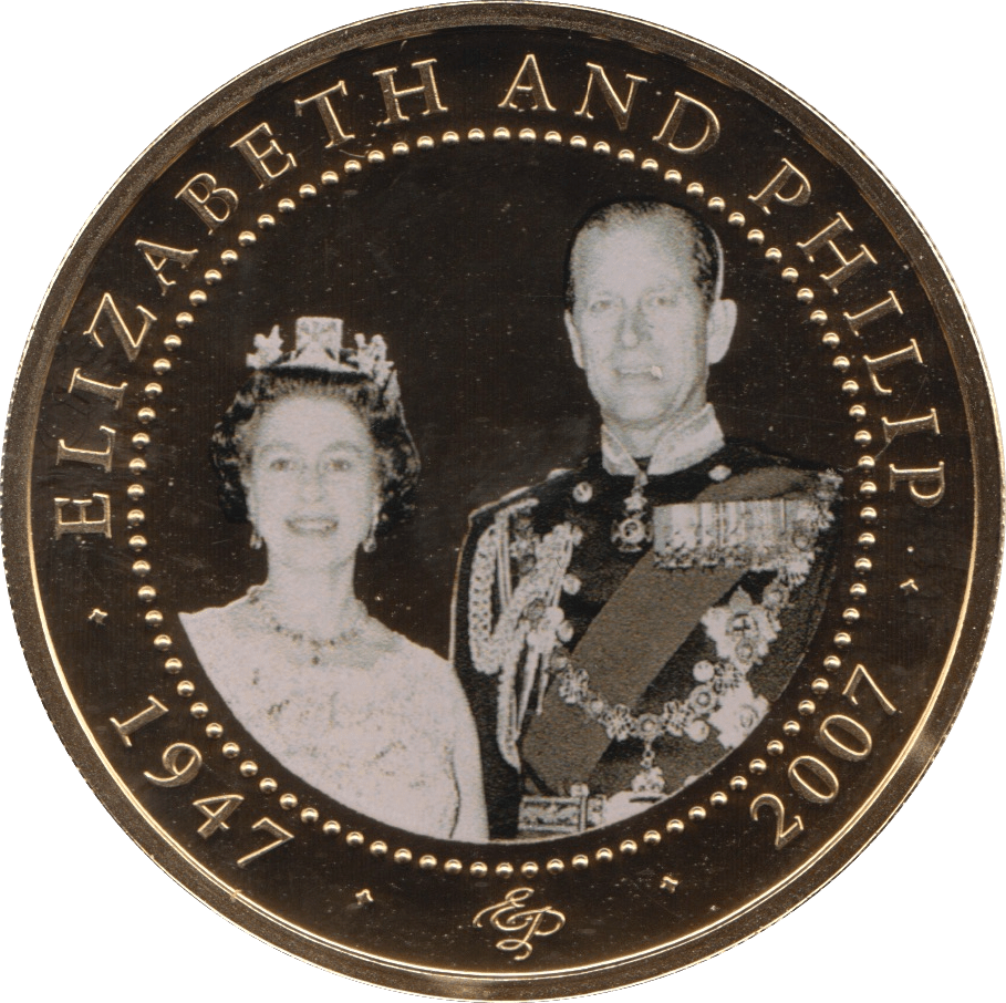 2010 ONE DOLLAR BU COOK ISLANDS ELIZABETH AND PHILIP 5 - WORLD COINS - Cambridgeshire Coins