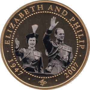 2010 ONE DOLLAR COOK ISLANDS ELIZABETH AND PHILIP 24 - ONE DOLLAR - Cambridgeshire Coins