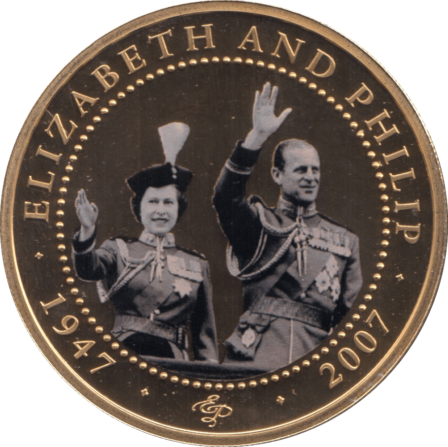 2010 ONE DOLLAR COOK ISLANDS ELIZABETH AND PHILIP 24 - ONE DOLLAR - Cambridgeshire Coins