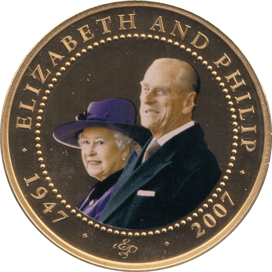 2010 ONE DOLLAR COOK ISLANDS ELIZABETH AND PHILIP 26 - ONE DOLLAR - Cambridgeshire Coins