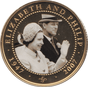 2010 ONE DOLLAR COOK ISLANDS ELIZABETH AND PHILIP 28 - ONE DOLLAR - Cambridgeshire Coins