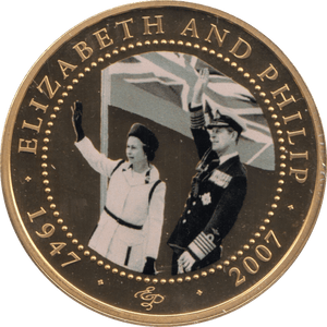 2010 ONE DOLLAR COOK ISLANDS ELIZABETH AND PHILIP 29 - ONE DOLLAR - Cambridgeshire Coins