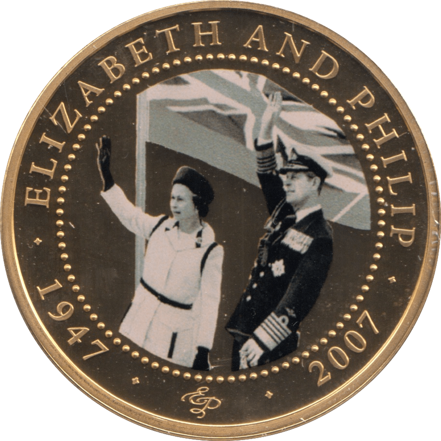 2010 ONE DOLLAR COOK ISLANDS ELIZABETH AND PHILIP 29 - ONE DOLLAR - Cambridgeshire Coins