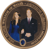 2010 PRINCE WILLIAM OF WALES DOLLAR COOK ISLANDS - WORLD COINS - Cambridgeshire Coins