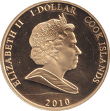 2010 PRINCE WILLIAM OF WALES DOLLAR COOK ISLANDS - WORLD COINS - Cambridgeshire Coins