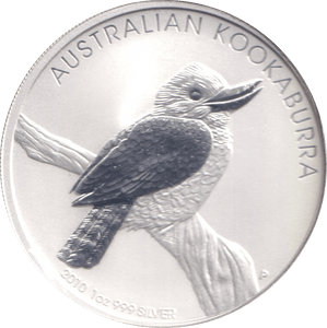 2010 SILVER AUSTRALIA ONE DOLLAR - SILVER WORLD COINS - Cambridgeshire Coins