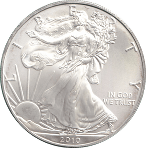 2010 SILVER DOLLAR USA - SILVER WORLD COINS - Cambridgeshire Coins