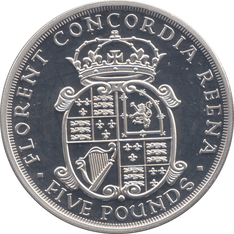 2010 SILVER FIVE POUNDS GUERNSEY ( PROOF ) - SILVER WORLD COINS - Cambridgeshire Coins
