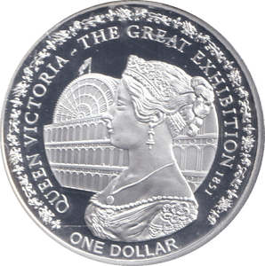 2010 SILVER PLATED ONE DOLLAR QUEEN VICTORIA FIJI - WORLD COINS - Cambridgeshire Coins