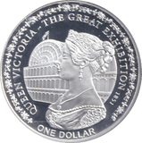 2010 SILVER PLATED ONE DOLLAR QUEEN VICTORIA FIJI - WORLD COINS - Cambridgeshire Coins