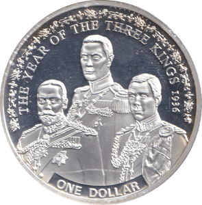 2010 SILVER PLATED ONE DOLLAR THE YEAR OF THE THREE KINGS FIJI - WORLD COINS - Cambridgeshire Coins