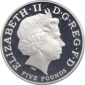 2010 SILVER PROOF £5 LONDON OLYMPIC 2012 RUNNING - SILVER WORLD COINS - Cambridgeshire Coins