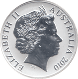 2010 SILVER PROOF AUSTRALIA DOLLAR 1oz FINE SILVER - Silver Proof - Cambridgeshire Coins
