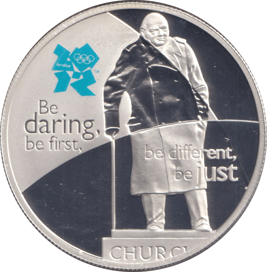 2010 SILVER PROOF BE DARING BE FIRST FIVE POUNDS - £5 Silver Proof - Cambridgeshire Coins