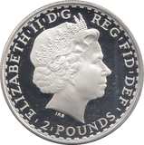 2010 SILVER PROOF BRITANNIA ONE OUNCE TWO POUNDS - SILVER BRITANNIA - Cambridgeshire Coins