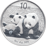 2010 SILVER PROOF CHINA 10 YUAN 1oz FINE SILVER - Silver Proof - Cambridgeshire Coins