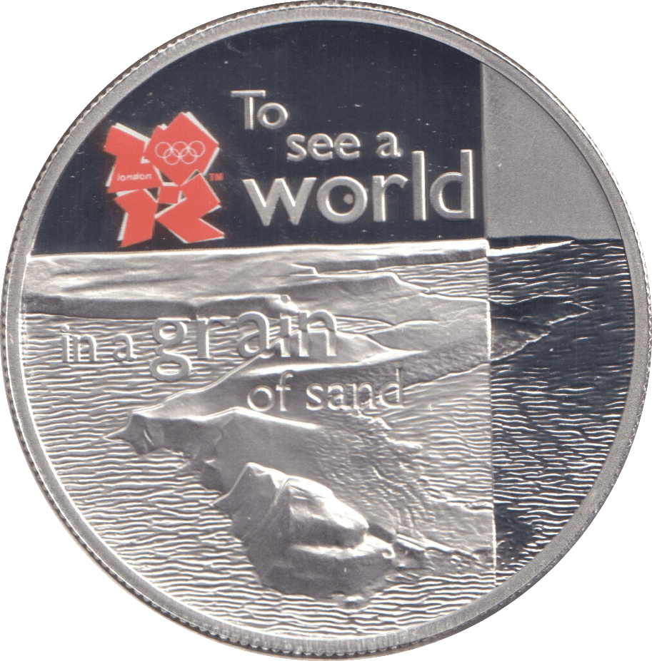 2010 SILVER PROOF COAST LINE FIVE POUNDS - £5 Silver Proof - Cambridgeshire Coins