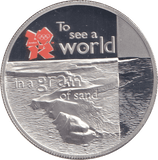 2010 SILVER PROOF COAST LINE FIVE POUNDS - £5 Silver Proof - Cambridgeshire Coins