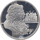 2010 SILVER PROOF COMMEMORATIVE MEDAL WILLIAM AND MARY - SILVER WORLD COINS - Cambridgeshire Coins