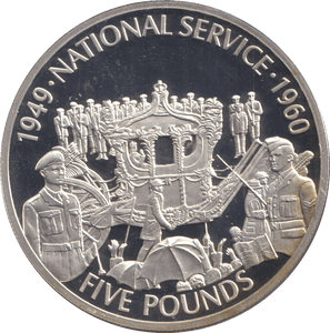 2010 SILVER PROOF FIVE POUNDS GUERNSEY - SILVER WORLD COINS - Cambridgeshire Coins