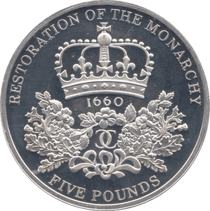 2010 SILVER PROOF FIVE POUNDS UK - SILVER WORLD COINS - Cambridgeshire Coins
