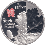2010 SILVER PROOF FIVE POUNDS - SILVER WORLD COINS - Cambridgeshire Coins