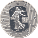 2010 SILVER PROOF FRANCE 10 EURO - Silver Proof - Cambridgeshire Coins
