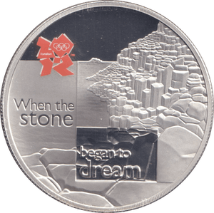 2010 SILVER PROOF GIANT'S CAUSEWAY FIVE POUNDS - £5 Silver Proof - Cambridgeshire Coins