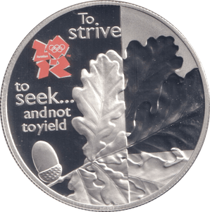 2010 SILVER PROOF OAK AND ACORN FIVE POUNDS - £5 Silver Proof - Cambridgeshire Coins