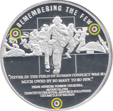 2010 SILVER PROOF PLATED BATTLE OF BRITAIN 70TH ANNIVERSARY - WORLD COINS - Cambridgeshire Coins