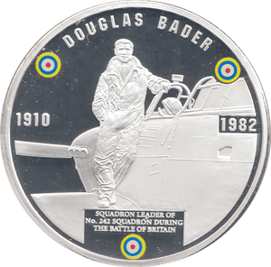 2010 SILVER PROOF PLATED BATTLE OF BRITAIN 70TH ANNIVERSARY - WORLD COINS - Cambridgeshire Coins