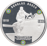 2010 SILVER PROOF PLATED BATTLE OF BRITAIN 70TH ANNIVERSARY - WORLD COINS - Cambridgeshire Coins
