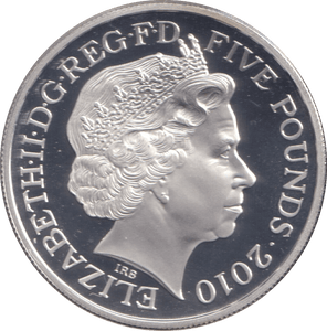 2010 SILVER PROOF UNITY FIVE POUNDS - £5 Silver Proof - Cambridgeshire Coins