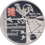 2010 SILVER PROOF WEATHER FIVE POUNDS - £5 Silver Proof - Cambridgeshire Coins