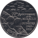 2010 THE BATTLE OF DUNKIRK WWII 70TH ANNIVERSARY - WORLD COINS - Cambridgeshire Coins