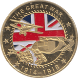 2010 THE GREAT WAR COMMEMORATIVE COIN - WORLD COINS - Cambridgeshire Coins