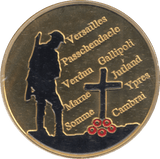 2010 THE GREAT WAR COMMEMORATIVE COIN - WORLD COINS - Cambridgeshire Coins