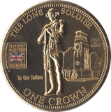 2010 THE LONE SOLDIER ONE CROWN - WORLD COINS - Cambridgeshire Coins