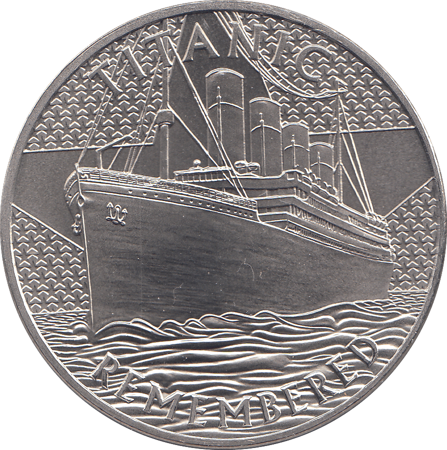 2010 TITANIC COMMEMORATIVE COIN - WORLD COINS - Cambridgeshire Coins