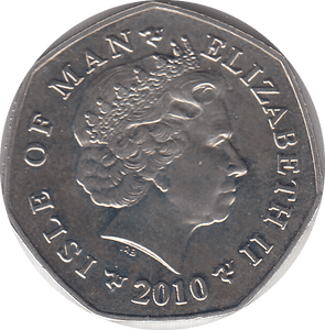 2010 TT LEGENDS 50P - WORLD COINS - Cambridgeshire Coins