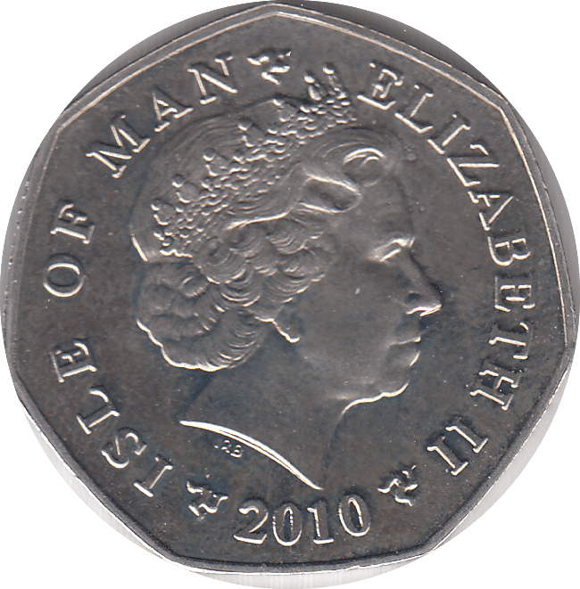 2010 TT LEGENDS 50P - WORLD COINS - Cambridgeshire Coins