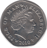 2010 TT LEGENDS 50P - WORLD COINS - Cambridgeshire Coins
